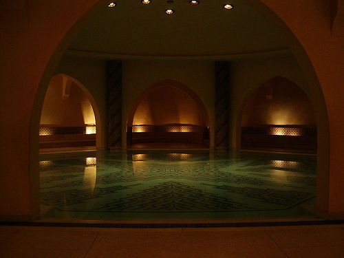 Hammam in King Hassan II Mosque