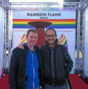 rainbow flame